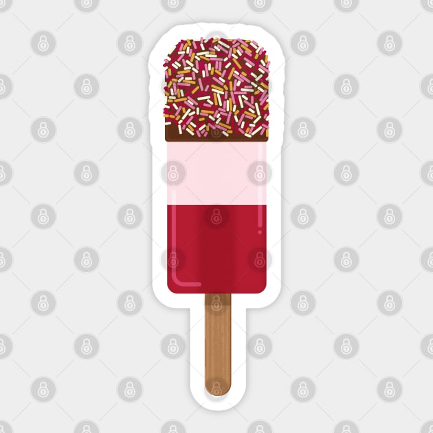Ice Lolly with sprinkles Sticker by BeyondGraphic